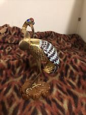 Suhai Vintage Enameled Heron Sterling Silver Vermeil Gold 238 Of 500 Limited Ed picture