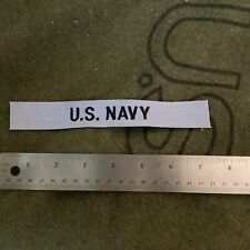 US Navy Name tag Patch ( Older Style 1960/70s) picture