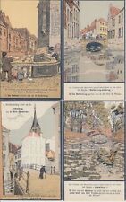 A. OST Litho 36 Vintage Postcards Netherlands Belgium pre-1940 (L5380) picture