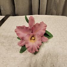 Vintage Lenox Cattleya Orchid 1988 Handcrafted  picture