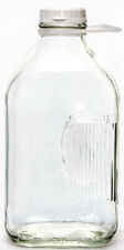 The Dairy Shoppe Glass Milk Bottle 64 Oz Jug (2 Quart) Extra Lid and Pour Spout picture