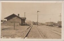 Tangier Railroad Depot Trains c1910s? RPPC Photo Postcard picture