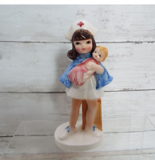 Lefton Japan 7559 Ceramic Maternity Nurse with Infant Figurine picture