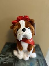 Gemmy 2024 EXTREMELY RARE Swaying Valentines BULLDOG Weis Markets EXCLUSIVE picture