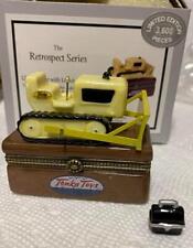 PORCELAIN HINGED BOX Tonka Bulldozer with Lunch Box PHB New in Box NOS picture