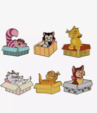 Disney Loungefly Cats in Boxes Mystery Blind BOX PIN OPENED NEW picture