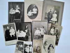 12 Lovely Antique Victorian Edwardian 1920s Photos of Siblings Brothers Sisters picture