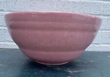 Vintage Pink YORK Beehive Mixing Bowl 10” Across X 4.75” High picture