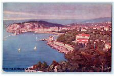 c1910 General View Le Port Nice Villes De France Oilette Tuck Art Postcard picture