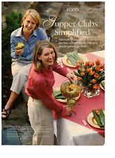 Southern Living Supper Clubs Simplified Food and Hospitality 2006 Print Ad picture