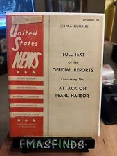 M2 1945 Attack On PEARL HARBOR September 1 Official Report US NEWS MAGAZINE picture