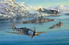 Eismeer Patrol by Anthony Saunders signed by WWII Tirpitz and Luftwaffe Veterans picture