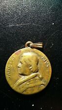 VINTAGE SANCTUS PIUS I AM THE IMMACULATE CONCEPTION MEDAL    BB941XXX picture