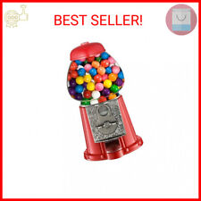 Vintage Gumball Machine - 11-Inch Retro-Style, Coin-Operated Cast Metal Vending  picture