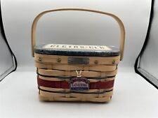 LONGABERGER 2007 CC ALL AMERICAN CHARTER MEMBER HOMESTEAD GATHERING BASKET picture