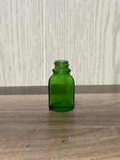 Vintage Small Green Glass Bottle picture