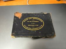 NAMED PHILADELPHIA & READING RAILROAD RULES REGULATION MANUAL DATED 1876 picture