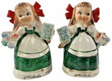 Vintage Relco Goldilocks and The Three Bears Salt And Pepper Shakers Japan  picture