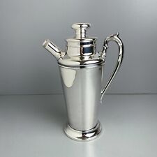 Sheffield Silver Co USA EPC #332 Art Deco Silver Plate Cocktail Shaker Pitcher picture