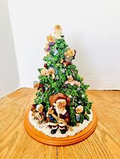Danbury Mint 2001 13in Boyd’s Bears Light Up Christmas Tree Needs Adaptor Read picture
