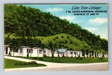 South Harriman TN-Tennessee, Lake View Cottages Advertising, Vintage Postcard picture