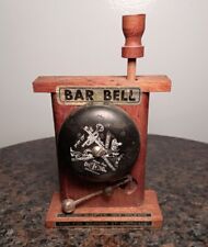 Vintage Novelty Wood Bar Bell picture