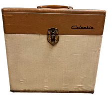 Vintage Columbia Record Case Owned By Al Rockwell Music DJ KRNT 40s Des Moines picture