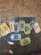 Vintage Pokemon Dog Tags. Set Of 5 picture