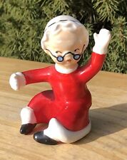 VTG Lefton 707 Mrs Claus ONLY Single Candle Hugger Climber Excellent NOS picture