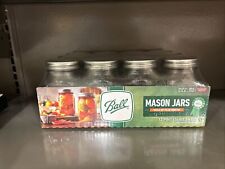 Ball Regular Mouth 16oz Pint Mason Jars with Lids & Bands, 12 Count Mason Jars picture