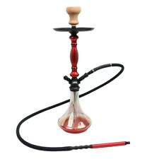 INHALE® 24″ HQ Aluminum Shaft hookah CHILL with a Handblown Glass Washable Hose picture