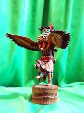 Hopi Kachina Doll -Kwahu, the Eagle Dancer Kachina by Dennis Ross - Beautiful picture