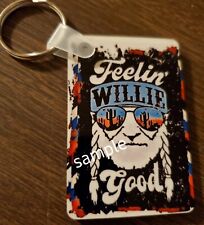 Inspired Willie Nelson Keychain picture