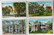 Natchez, MS Homewood, Gloucester, Sfanton Hall, Richmond Homes 4 Postcards v89 picture