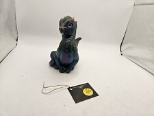 Vintage 1997 Windstone Editions PEÑA Peacock Young Sitting Dragon Statue 510-P picture