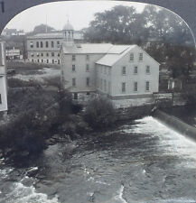 Keystone Stereoview Slater Cotton Mill, Pawtucket, RI from Education Set #21 B picture