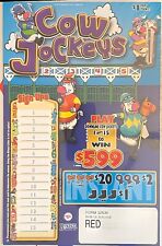 Pull tickets Hard Card - 3 Pack Cow Jockeys picture