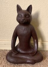 Three Hands Corp Meditating Cat Sculpture picture