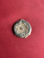 940 BCE Coin Star of David Jewish Israel KING SOLOMON DAVID Antique Old Ancient picture
