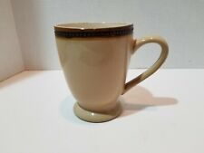 Pfaltzgraff Catalina Coffee  Mug Cup Cream Brown Used  No Chips Or Cracks ... picture