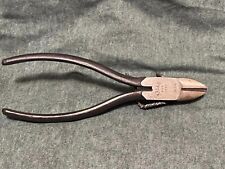 UTICA 41-6 DIAGONAL CUTTING PLIERS 6 inch QUALITY VINTAGE USA TOOL picture