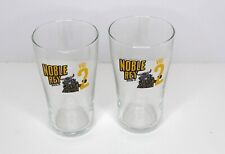 Set of 2 Noble Rey Brewing Company 16oz Craft Beer Vol 2 Pint Glass NEW DallasTX picture