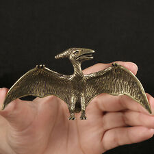 Tabletop Figurine Brass Pterosaur Animal Statue Sculpture Home Decor Gifts picture