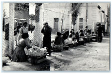 c1950's 1936 Soup Market San Salvador de Jujuy Argentina RPPC Photo Postcard picture