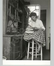 FRENCH Writer ANNA MARIE CAZALIS Shot By ROBERT DOISNEAU 1940s Press Photo picture