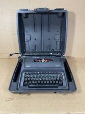Royal Epoch Manual Portable Black Typewriter w/ Hard Case Tested And Works picture