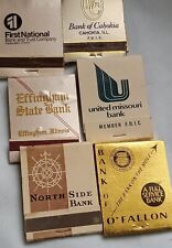 Lot of 6 - Bank Advertising Matchbooks picture