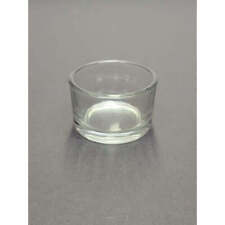 Clear Glass Tealight Candle Holder/ One Tealight Holder picture