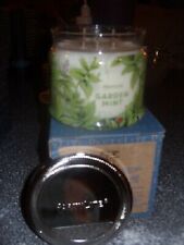 Partylite GARDEN MINT SIGNATURE 3-wick JAR CANDLE  BRAND NEW   picture