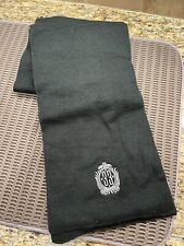 Disneyland Club 33 Candlelight Knit Scarf Embroidered Classic Logo Holiday picture
